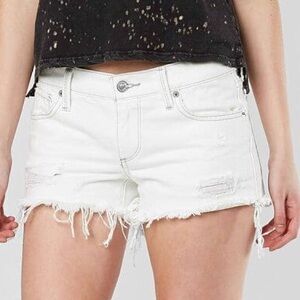 Lucky Brand - White Denim Cutoffs - 00